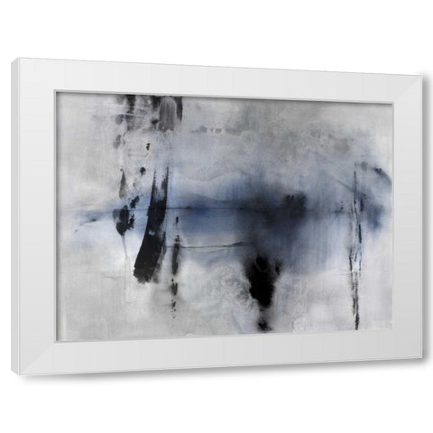 Echelon II White Modern Wood Framed Art Print by Oppenheimer, Michelle