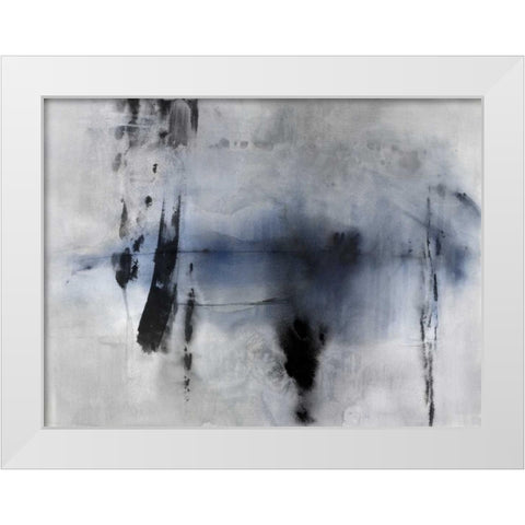Echelon II White Modern Wood Framed Art Print by Oppenheimer, Michelle