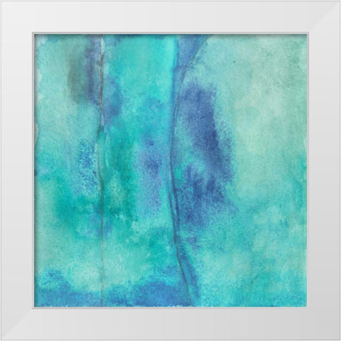 Fade White Modern Wood Framed Art Print by Oppenheimer, Michelle