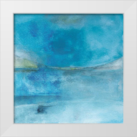 Unify White Modern Wood Framed Art Print by Oppenheimer, Michelle