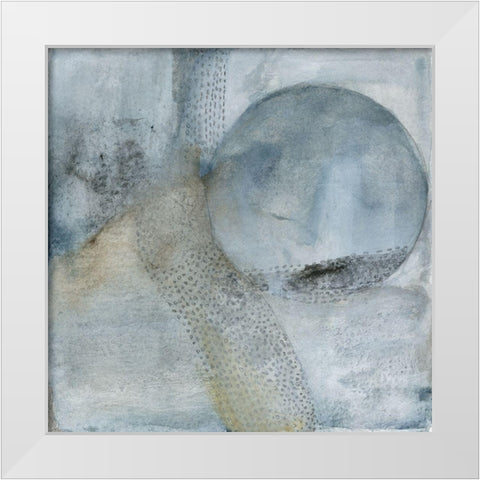 Sphere II White Modern Wood Framed Art Print by Oppenheimer, Michelle