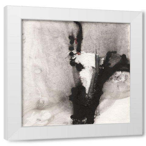 Ascend White Modern Wood Framed Art Print by Oppenheimer, Michelle