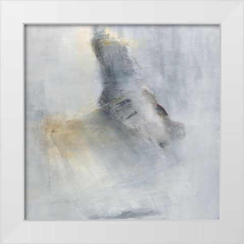 A Glimpse IV White Modern Wood Framed Art Print by Oppenheimer, Michelle
