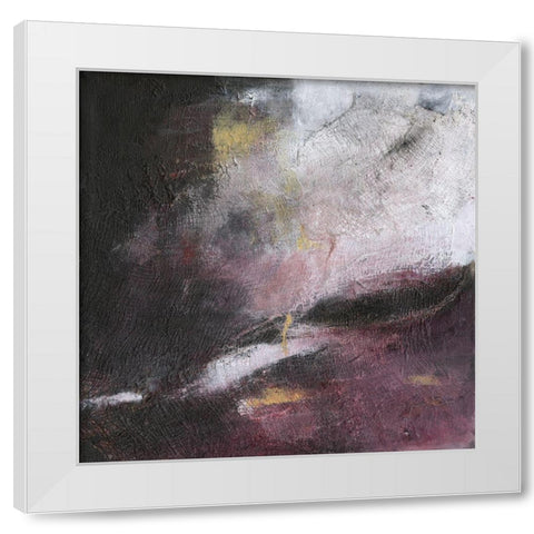 Evening Spirit I White Modern Wood Framed Art Print by Oppenheimer, Michelle
