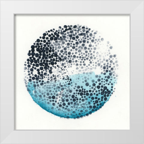 Hide And Seek IV White Modern Wood Framed Art Print by Oppenheimer, Michelle