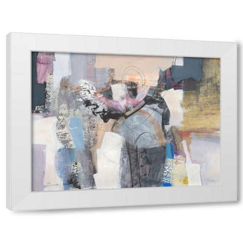 Ã¨ ok White Modern Wood Framed Art Print by Piovan, Maurizio