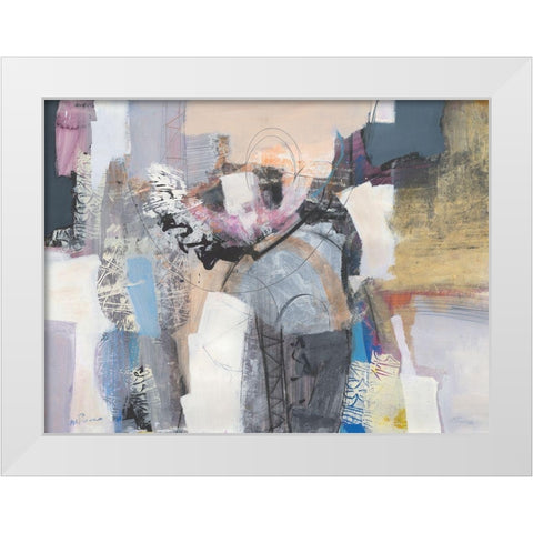 Ã¨ ok White Modern Wood Framed Art Print by Piovan, Maurizio