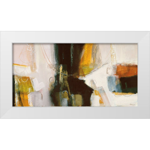 Espressioni White Modern Wood Framed Art Print by Piovan, Maurizio