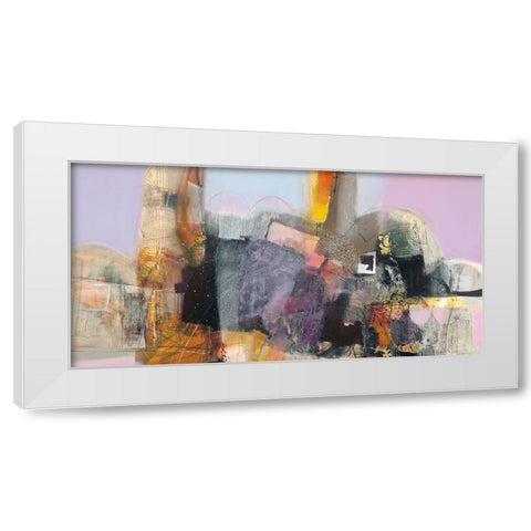 Trasparenze White Modern Wood Framed Art Print by Piovan, Maurizio