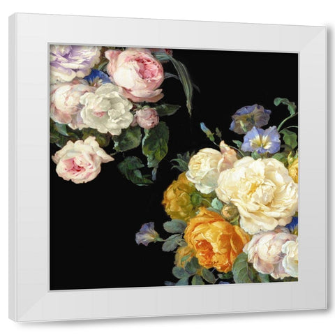 Glorious I White Modern Wood Framed Art Print by McQueen, Angela