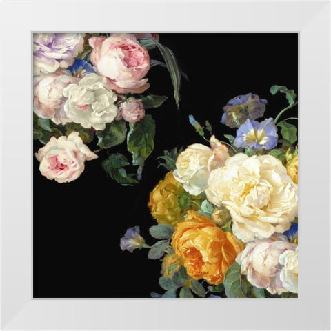 Glorious I White Modern Wood Framed Art Print by McQueen, Angela