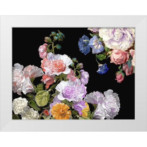 Glorious III White Modern Wood Framed Art Print by McQueen, Angela