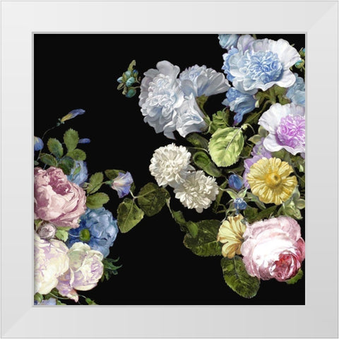 Splendid II White Modern Wood Framed Art Print by McQueen, Angela