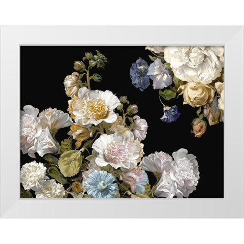 Splendid III White Modern Wood Framed Art Print by McQueen, Angela