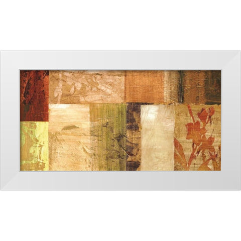 Equilibre naturel White Modern Wood Framed Art Print by Reynaud, Martine