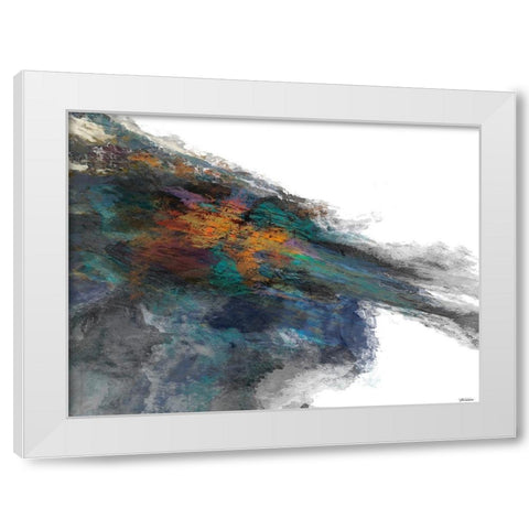 Interlude I White Modern Wood Framed Art Print by Tienhaara, Michael