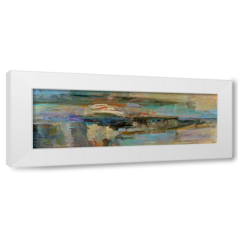 Tuscany IV White Modern Wood Framed Art Print by Tienhaara, Michael
