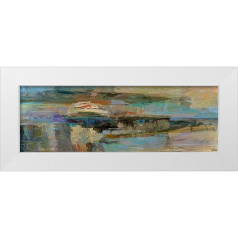 Tuscany IV White Modern Wood Framed Art Print by Tienhaara, Michael