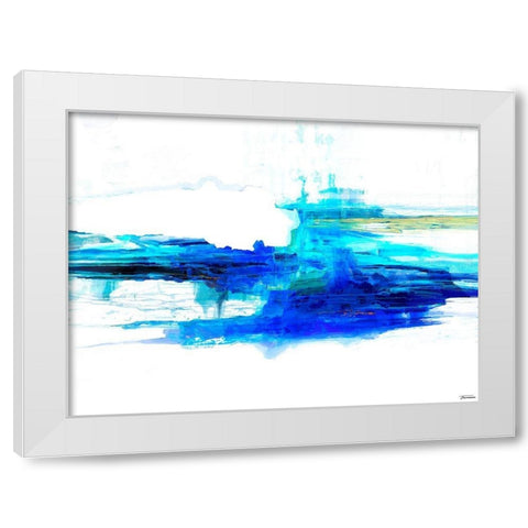Dynasty XI White Modern Wood Framed Art Print by Tienhaara, Michael