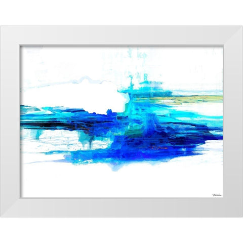 Dynasty XI White Modern Wood Framed Art Print by Tienhaara, Michael