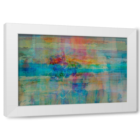 Phase I White Modern Wood Framed Art Print by Tienhaara, Michael