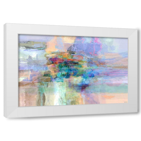 Phase II White Modern Wood Framed Art Print by Tienhaara, Michael