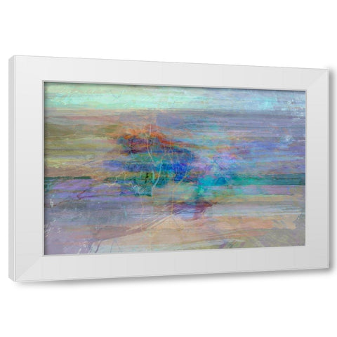 Phase III White Modern Wood Framed Art Print by Tienhaara, Michael