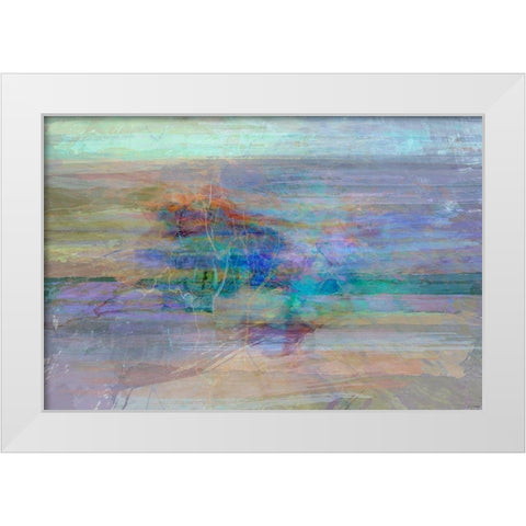 Phase III White Modern Wood Framed Art Print by Tienhaara, Michael