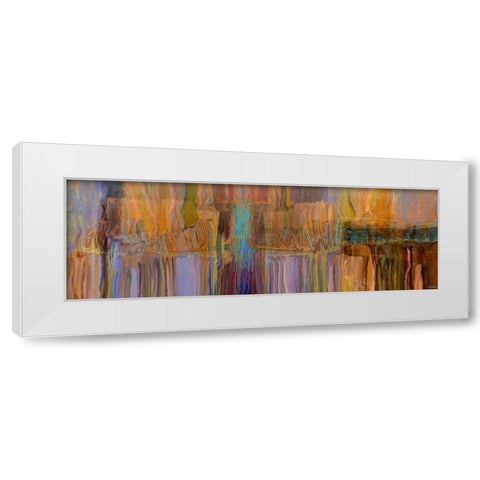 Tuscany II White Modern Wood Framed Art Print by Tienhaara, Michael