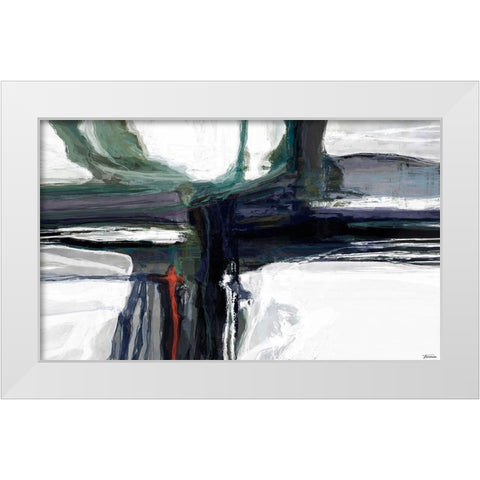 Sculpture I White Modern Wood Framed Art Print by Tienhaara, Michael