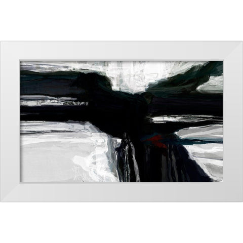 Sculpture III White Modern Wood Framed Art Print by Tienhaara, Michael