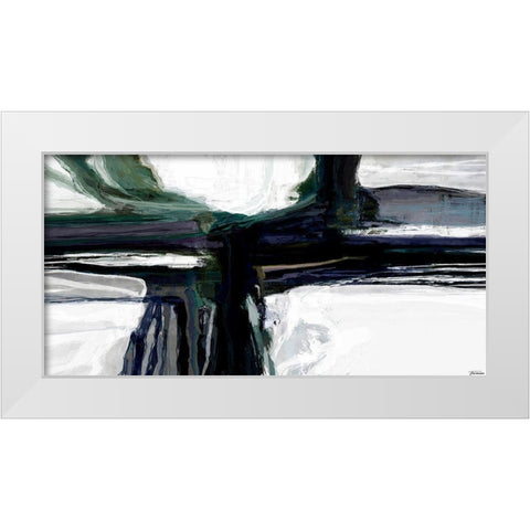 Sculpture IV White Modern Wood Framed Art Print by Tienhaara, Michael