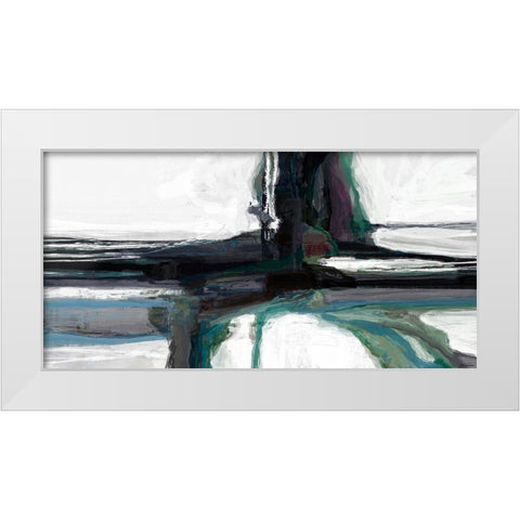 Sculpture VI White Modern Wood Framed Art Print by Tienhaara, Michael