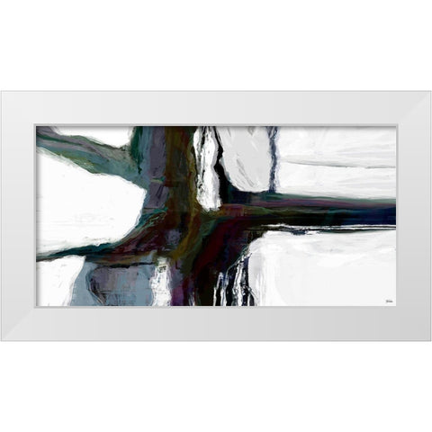 Sculpture VIII White Modern Wood Framed Art Print by Tienhaara, Michael