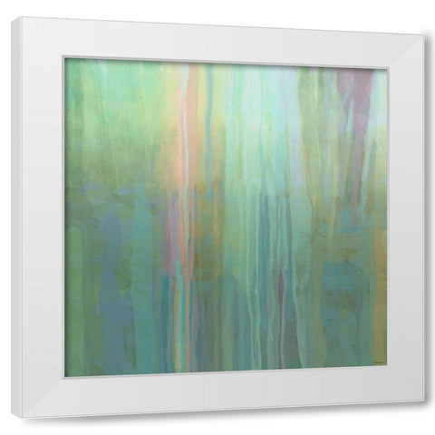 Passive I White Modern Wood Framed Art Print by Tienhaara, Michael