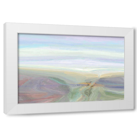 Transformative I White Modern Wood Framed Art Print by Tienhaara, Michael