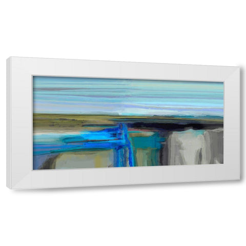 Perpetual Variation I White Modern Wood Framed Art Print by Tienhaara, Michael