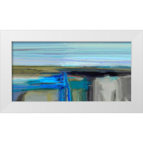 Perpetual Variation I White Modern Wood Framed Art Print by Tienhaara, Michael