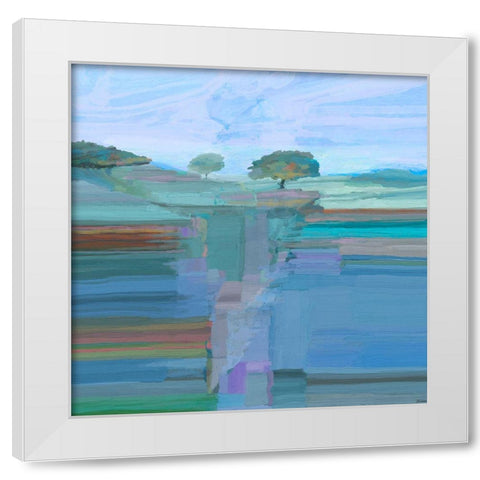 Grand Escape I White Modern Wood Framed Art Print by Tienhaara, Michael