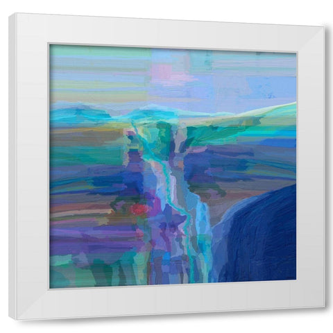Grandeur I White Modern Wood Framed Art Print by Tienhaara, Michael