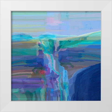 Grandeur I White Modern Wood Framed Art Print by Tienhaara, Michael