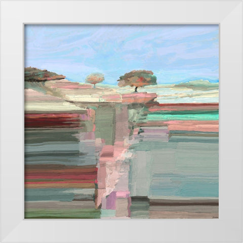 Grand Vision I White Modern Wood Framed Art Print by Tienhaara, Michael