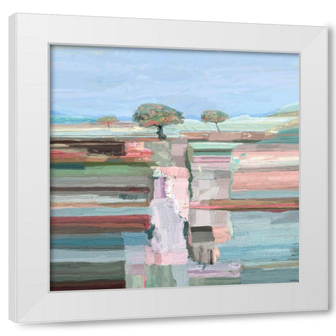 Grand Vision II White Modern Wood Framed Art Print by Tienhaara, Michael