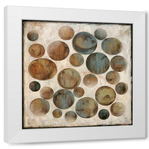 Association II White Modern Wood Framed Art Print by Alexander, Natalie