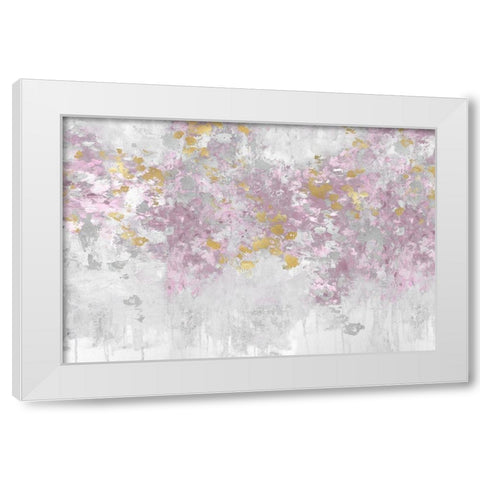 Charmed Blush White Modern Wood Framed Art Print by Robbins, Nikki