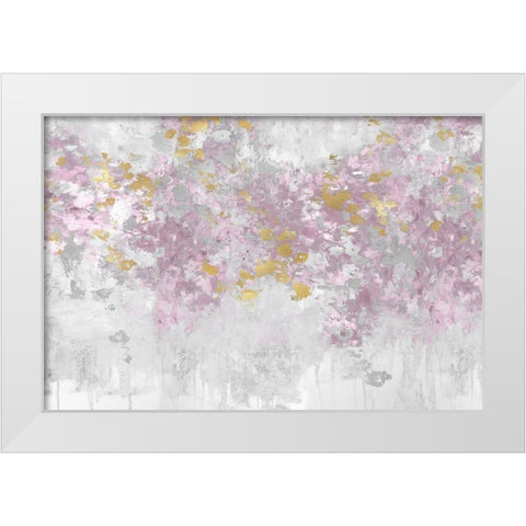 Charmed Blush White Modern Wood Framed Art Print by Robbins, Nikki
