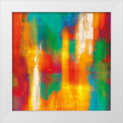 Lust For Life II White Modern Wood Framed Art Print by Rhodes, Natalie