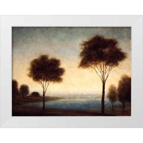 Water Dreams I White Modern Wood Framed Art Print by Thomas, Neil