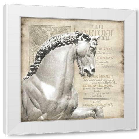 Renaissance IV White Modern Wood Framed Art Print by Jeffries, Oliver