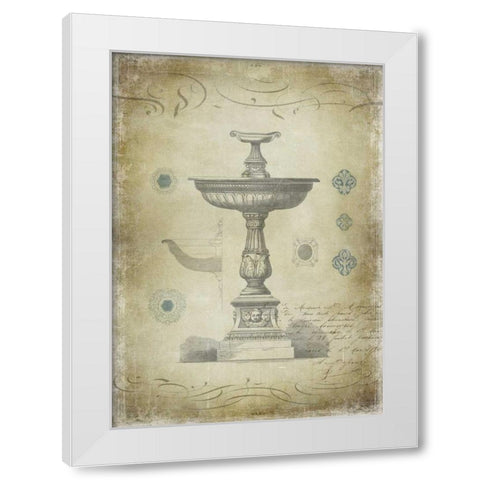 Ornamental II White Modern Wood Framed Art Print by Jeffries, Oliver
